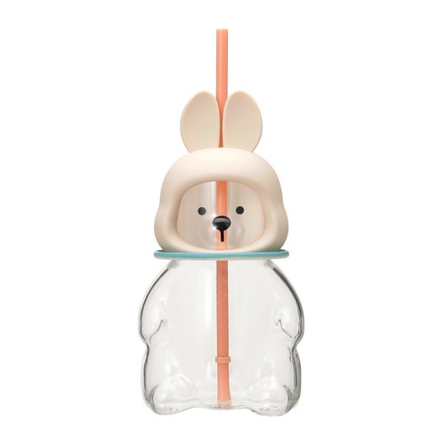 PRE) Starbucks Japan Glas Tumbler Bearista Astro Rabbit 591ml - Bild 1 von 7
