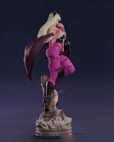 1/8 1/6 Morrigan 3D Print GK Figure Model Kit Unpainted Unassembled Garage Kit - Picture 10 of 20