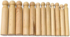 Wood Dapping Punch Set - 12 Pieces - SFC Tools - 25-616
