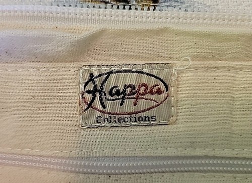 Colecciones Happa-Pequeño Monedero Floral Algodón con Mango de Cuero Nuevo con Etiquetas - Imagen 10 de 15