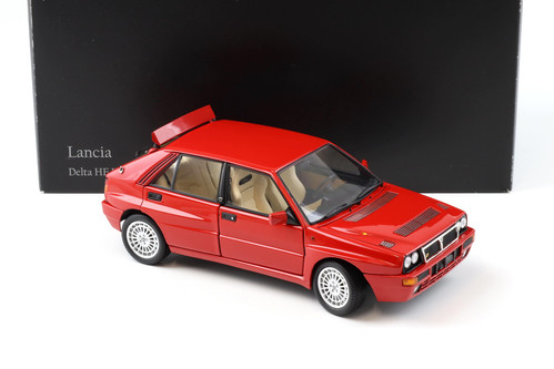 1:18 Kyosho Lancia Delta HF Integrale Evoluzione 2 rojo 08343R - Imagen 2 de 5