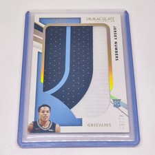 2020-21 Panini Immaculate Jersey Numbers Rookie Patch DESMOND BANE /50!!