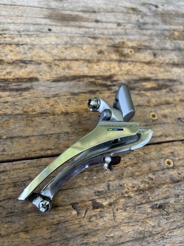 Good Working Shimano 600 Tricolor FD-6400 Front Derailleur - Road Bike