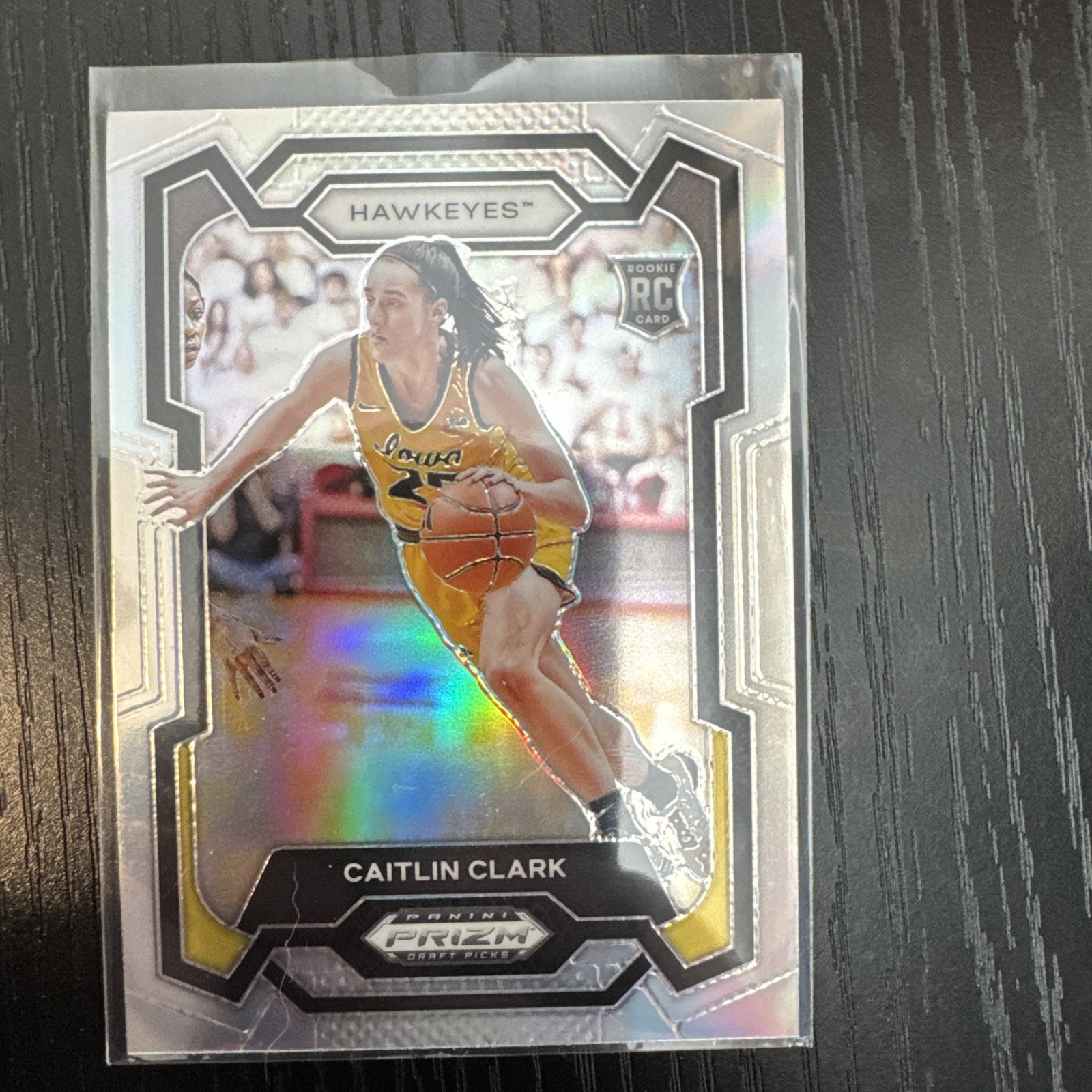 2024-25 Panini Prizm Draft Picks Caitlin Clark SILVER Prizm Rookie RC #57