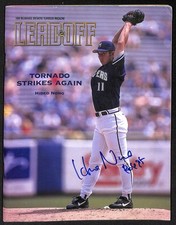 Hideo Nomo Signed/Inscribed 1999 Milwaukee Brewers Yearbook PSA/DNA 203565