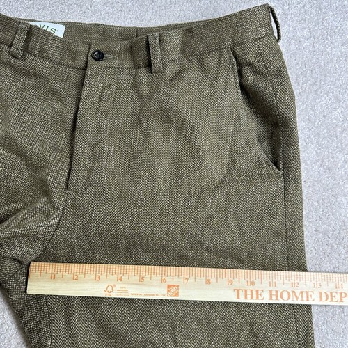 Orvis Pants Mens 32 *33x31.5* Brown Lambswool Signature Collection Trousers Fall - Picture 11 of 13