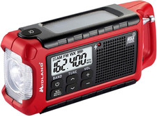 ER210 NOAA Emergency Weather Radio - Compact, Crank, Weather Alerts, AM/FM Radio