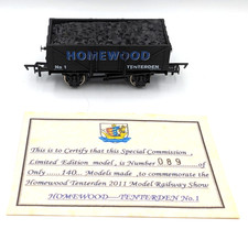 Dapol  Ltd edition of 140 models 5 plank wagon 'Homewood' Tenterden OO Gauge