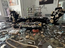 JEWELRY LOT Sterling, Real Gold, Gold Filled Pandora Signed Pieces Costume