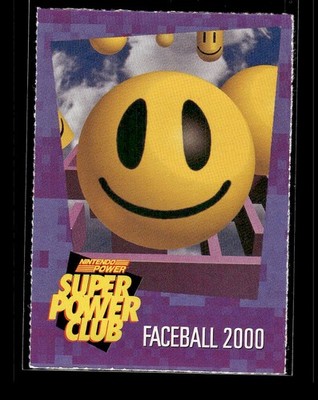 1992-95 Nintendo Power Super Power Club #11 Faceball 2000