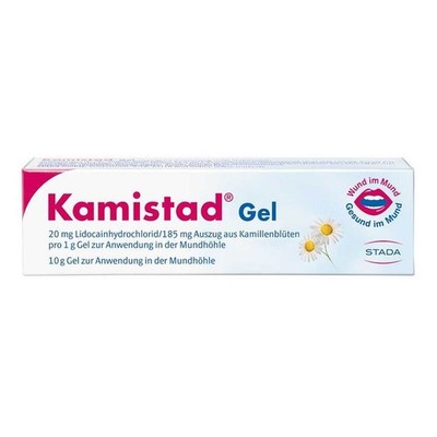 Kamistad Gel bei Zahnfleischentzündungen und Aphten · 10 g · PZN 03927045