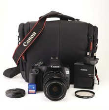 Canon EOS 2000D Camera & 18-55mm III Lens Kit Generic Battery & LC-E10E Charger