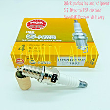 4PCS Spark Plug-G-Power NGK 1682 DCPR7EGP for Fiat 500 12-17 Spark 13-15