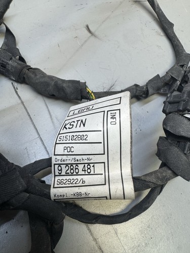 14-16 OEM BMW F10 M5 FRONT Parking Distance Sonic Sensors PDC Harness - Picture 10 of 11