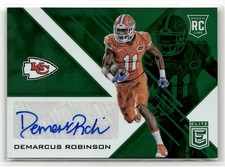 Demarcus Robinson 2016 Donruss Elite #ERA-DR Elite Rookie Autographs Green
