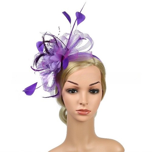 Sombreros Fascinator para Mujer De Colección Kentucky Derby Bodas Iglesia Tocados Nuevos - Imagen 48 de 57