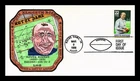 DR JIM STAMPS US COVER KNUTE ROCKNE NOTRE DAME FOOTBALL FDC LMG HAND COLORED
