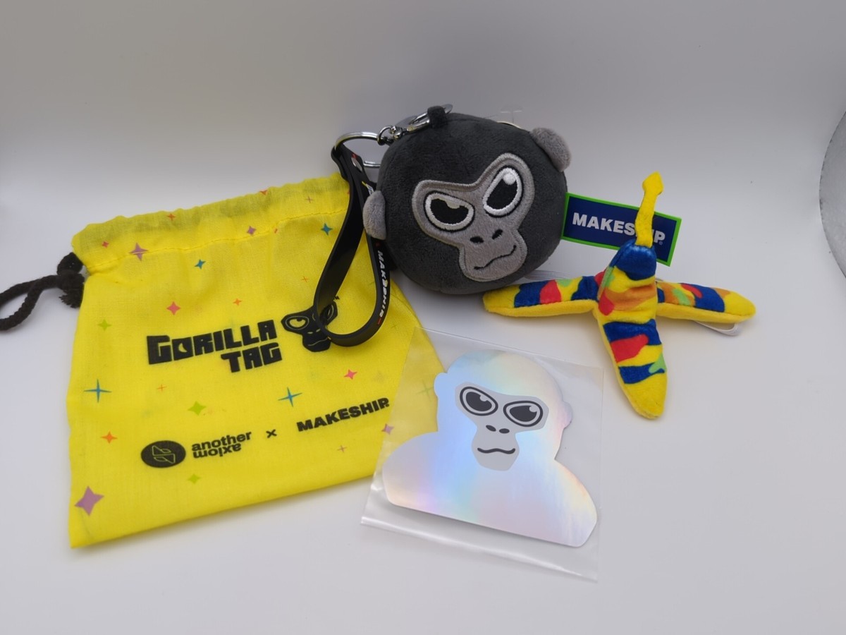 NEW Authentic Makeship Gorilla Tag Keychain, Sticker, Accessory DIGITAL  CODE