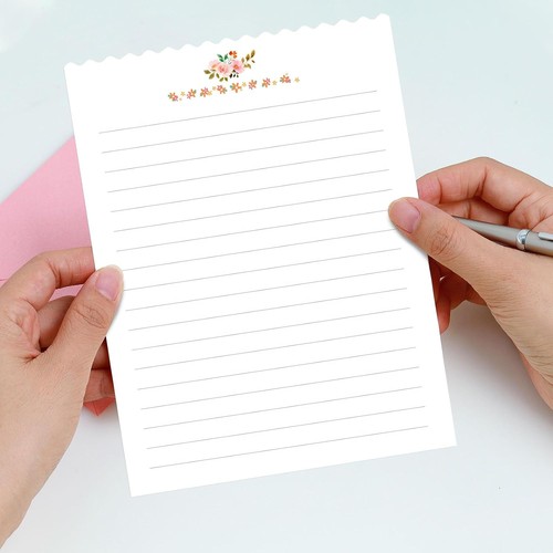 Stationary Paper and Envelopes Set, 24 PCS Writing Stationery white - Picture 3 of 7