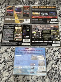 Lot of 5 PS1 Play Station One Game Bundle All Tested Ships Fast Tested See Pics