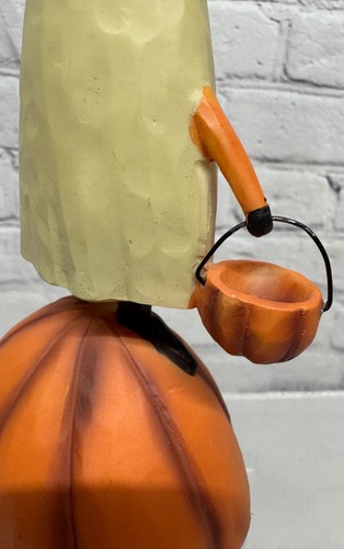 Dan DiPaolo Halloween Figurine Folk Art Sculpture Witch Ghost Primitive Decor - Picture 22 of 24