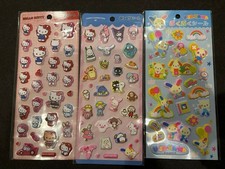   Genuine  Puffy Stickers Sanrio 3-piece Set