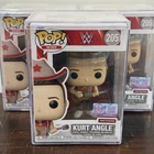 Funko Pop! WWE Kurt Angle #205 Limited Edition /1200 Cowboy Hat with Case SEALED