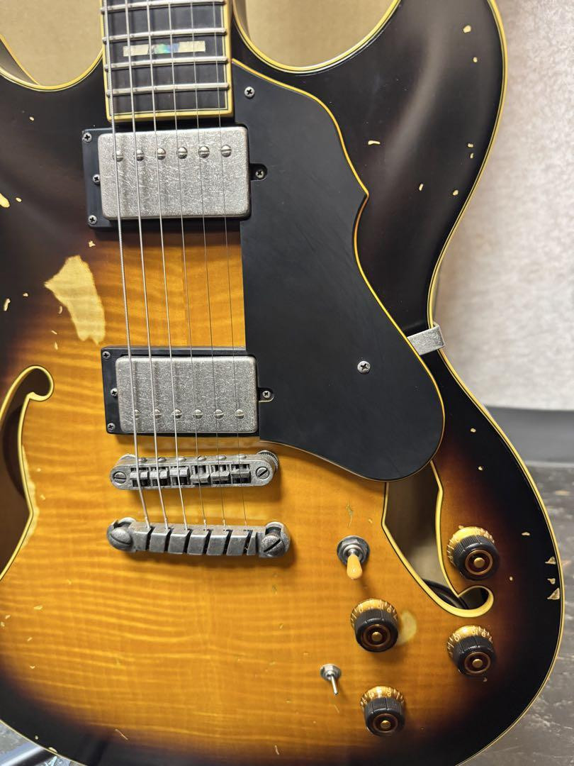 Ibanez ASV100FMD-YSL-12-01 / Electric Guitar w/ Original HC Ibanez ASV100FMD-YSL-12-01 / Electric Guitar w/ Original HC