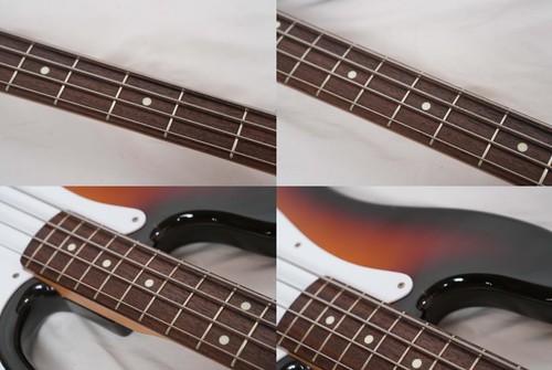Squier by Fender SPB-33 Precision Bass 3TS Silver Series, 1991-1992, MIJ - Picture 9 of 10