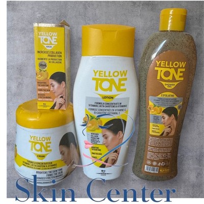 Yellow Tone Skin Lightning Set of 4