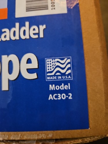 Werner Extension Ladder 5/16" Rope Box Of 4 Ropes. Model AC30-2. New - Picture 6 of 6