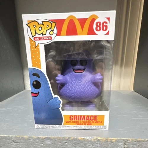 Funko Pop! Vinyl Grimace McDonald's Ad Icons #86 Vinyl Figure Collectible
