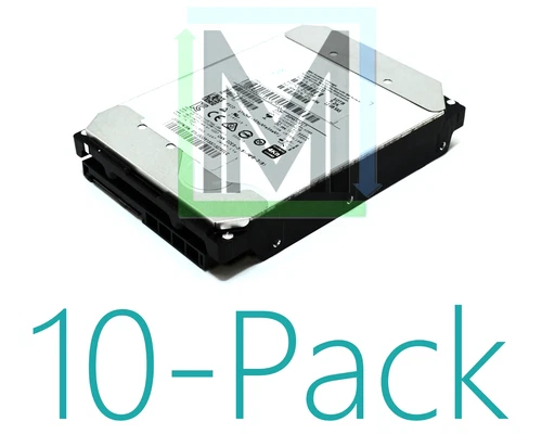 HUH721010AL4200 HGST 10TB 7.2k He10 Helium 4Kn 4096 SAS 12Gb 3.5 HDD 80% - 10pcs