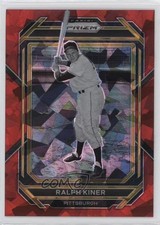 2023 Panini Prizm Red Ice Prizm Ralph Kiner #286 HOF 8d2