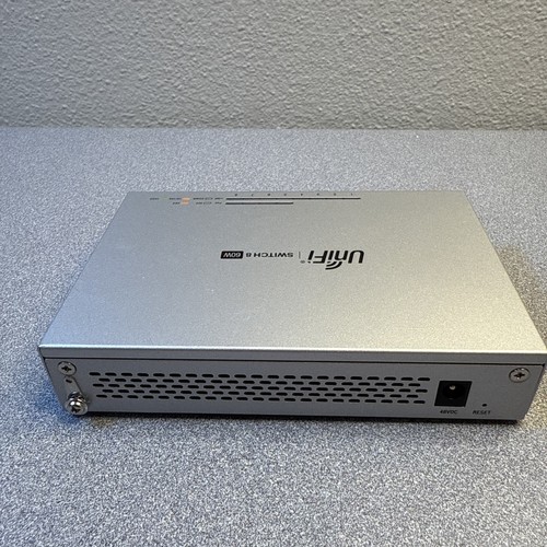 Ubiquiti UniFi 8-Port Managed Gigabit Switch with PoE (US-8-60W) GOOD Condition - Picture 4 of 5