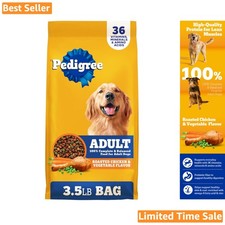 Complete Nutrition Adult Dry Dog Food - Roasted Chicken & Vegetable, 3.5 lb 2.28 per pound