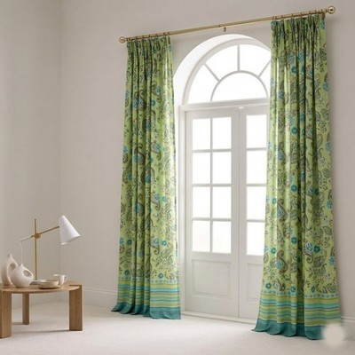 Bassetti Granfoulard Furnishing Sheet 350x270 Rapallo Green Large Sofa Cover