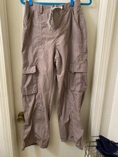 Women's Khaki Style Cargo Pants With Multiple Pockets And Style
