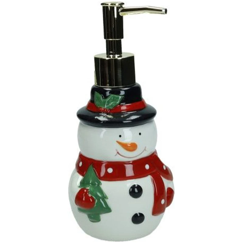 Dispenser Sapone Natale Christmas BRANDANI Pupazzo Renna Schiaccianoci Assortiti, fotografia 2 di 9