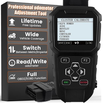 OBDPROG MT401 Car Cluster Odometer Correction Mileage Adjustment OBD2 Scanner