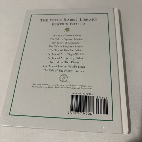 Beatrix Potter Books x5 Hardcover Books 1996 1997 2006 Free Postage - Picture 8 of 12