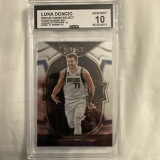 2022-23 Panini Select - Concourse Luka Dončić #51 Graded 10
