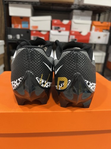 Size 10.5 - Nike Vapor Edge Speed 360 Black Metallic Gold DQ5110-002 Men's cleat - Picture 5 of 5