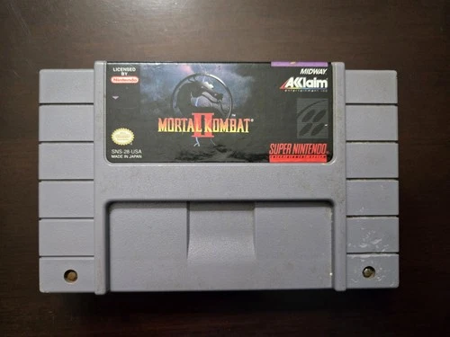 Mortal Kombat II Super Nintendo SNES 1994