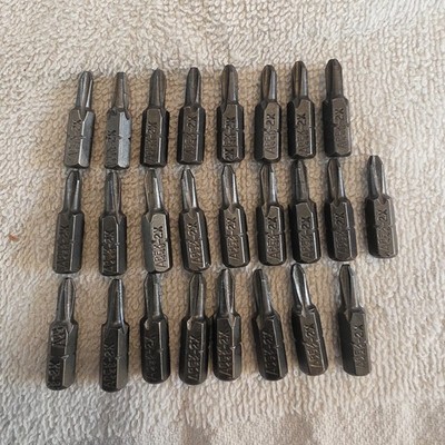 Lot of 25ea. Apex 446-2X Phillips Insert Bits NEW