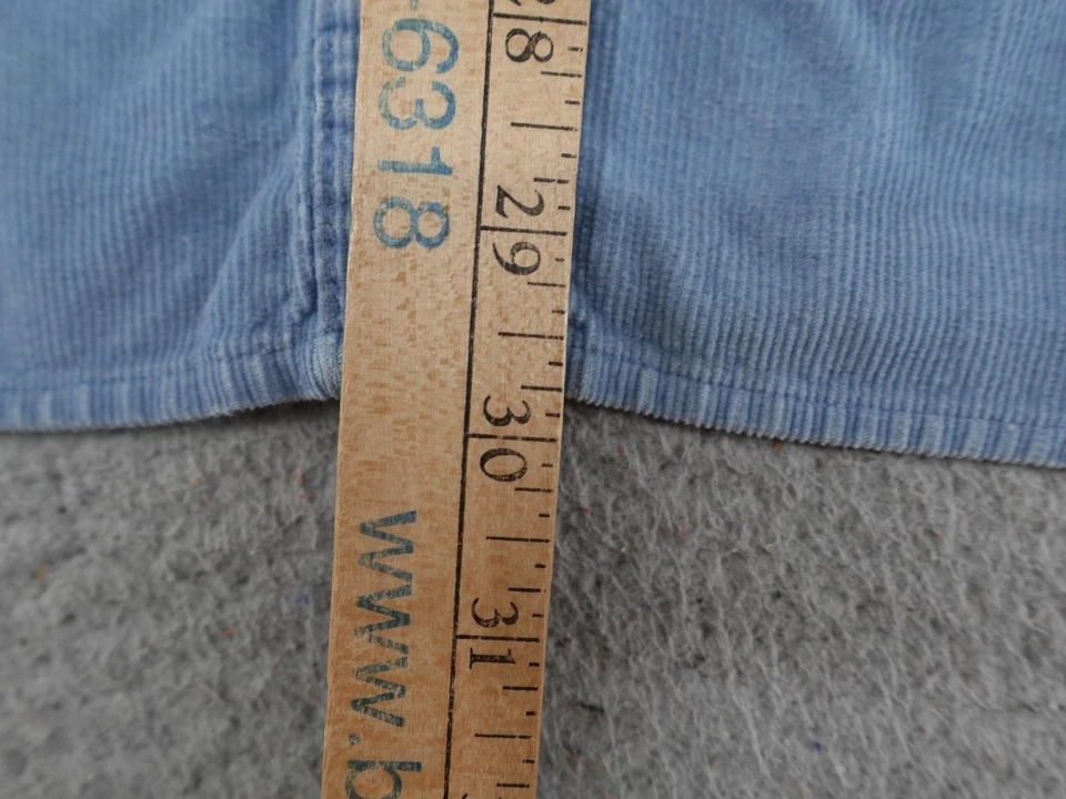 Винтажная мужская рубашка Pooh XL синяя вельветовая жемчужная застежка Winnie the Pooh Tigger Disney - Изображение 4 из 4