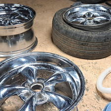 18 Inch Cobra Rims There Crome And Verry Nice I Got All 4 300 Cash