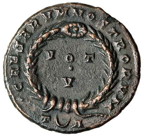 HIGH QUALITY Roman Coin with COA Crispus Caesar CHOICE DETAIL Certified Arles