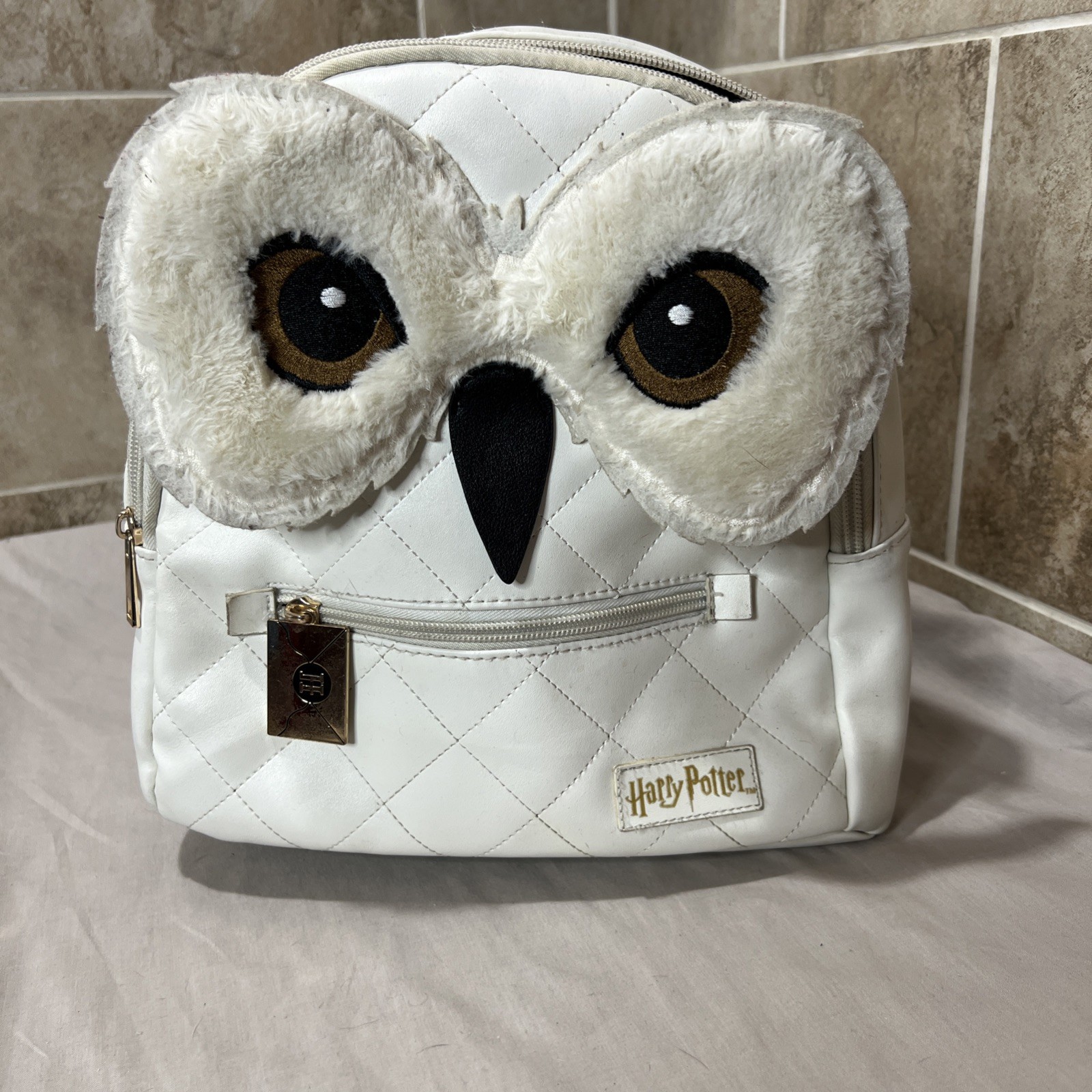 Harry Potter Hedwig White Mini Backpack by Bioworld Wizarding World Official  
