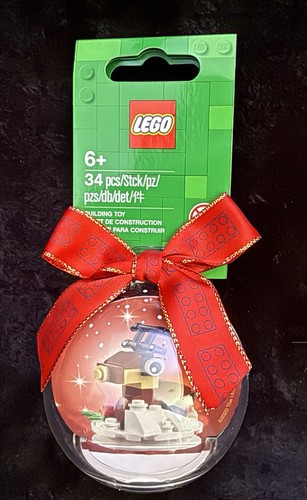 LEGO 3 nicht mehr erhältliche Ornamente: Weihnachtsmann 854037, Rentier 854038, Nussknacker 853907, NEU - Bild 4 von 5